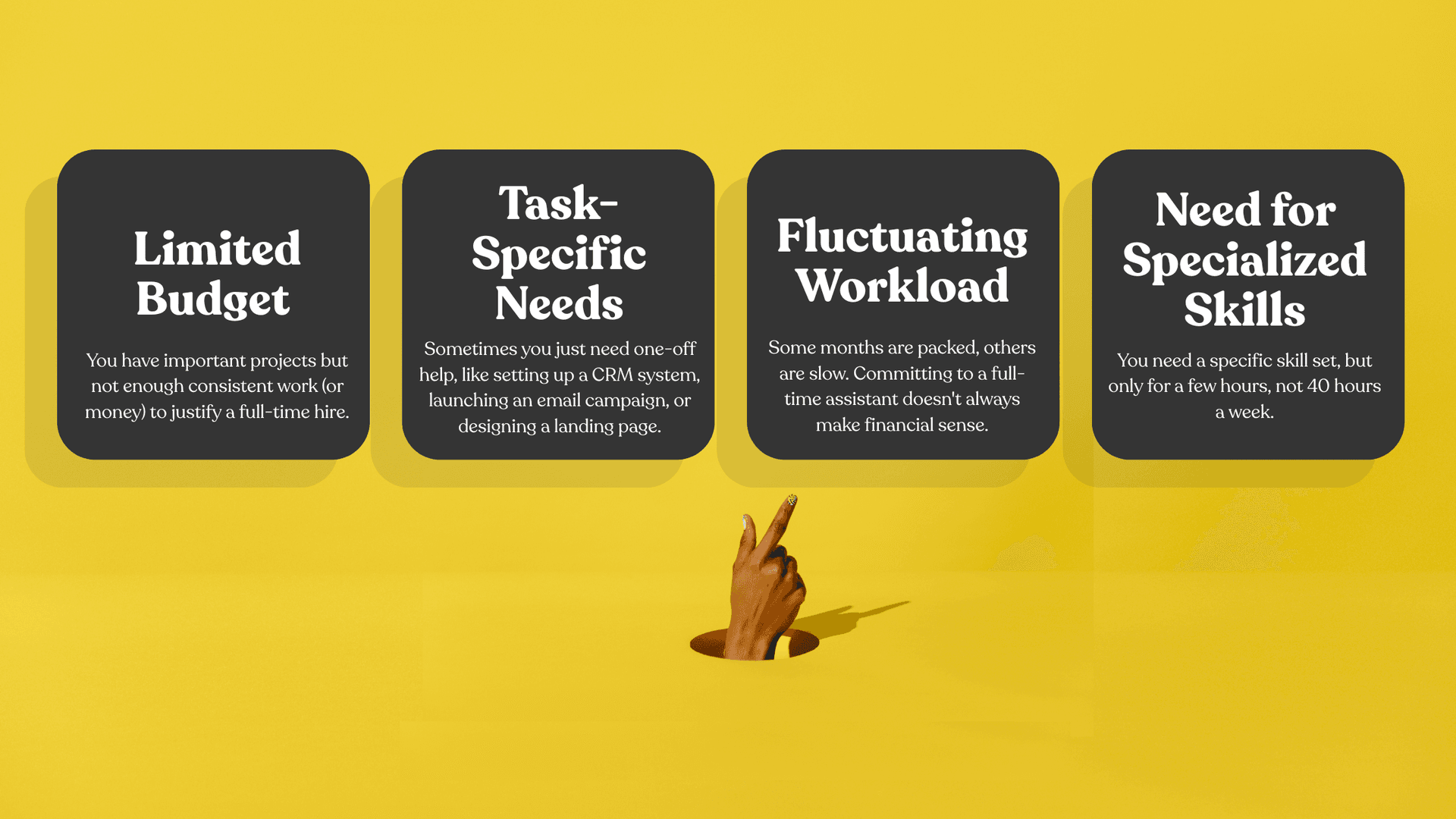 Need flexible support? Discover whether an ad hoc administrative assistant or a full-time VA is the right fit for your business. Learn the pros and cons at Ready Set Group.